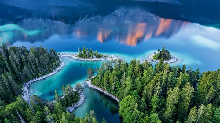 Bergsee von oben | © Robert Haidinger, Traum & Abenteuer