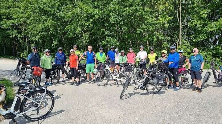 Start beim Bucher Stausee | © DAV Sektion Schwaben, BG Ellwangen