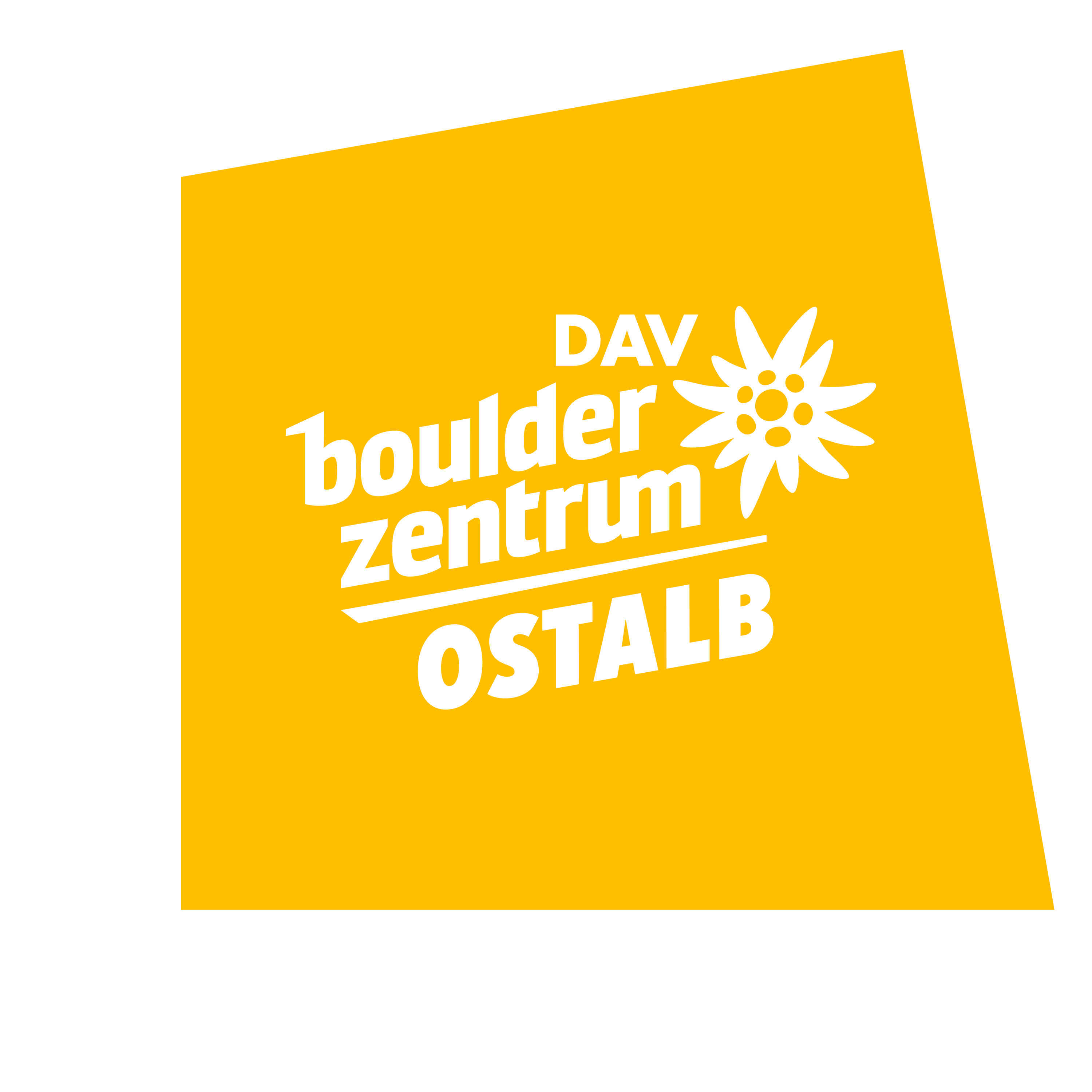 Sektion Schwaben des Deutschen Alpenvereins (DAV) 1869 e. V. | DAV Boulderzentrum Ostalb Logo